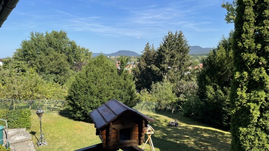 Panoramasicht vom Balkon Einfamilienhaus Bodelshausen