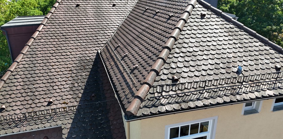 Dachansicht Mehrfamilienhaus T�bingen
