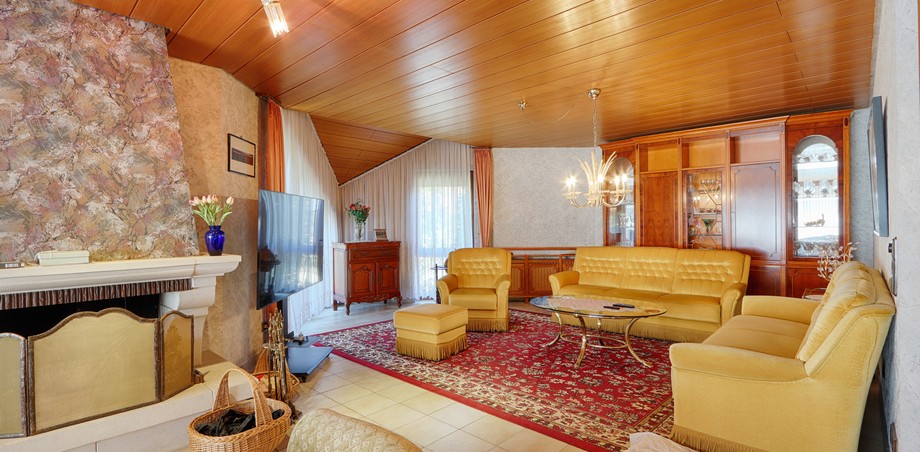 Wohnzimmer Einfamilienhaus Dettingen an der Erms
