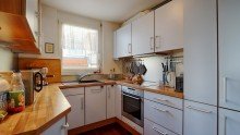 K�che Sonnenunterg�nge inklusive: 3-Zimmer-Wohnung mit West-Balkon & Weitblick in Eningen