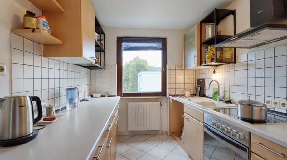 K�che mit EBK Etagenwohnung Pfullingen